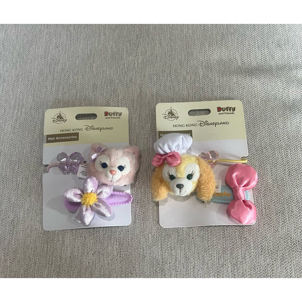 กิ๊ฟเเละยางมัดผม duffy and friends❣️ของเเท้จาก disneyland hongkok 100%🇭🇰