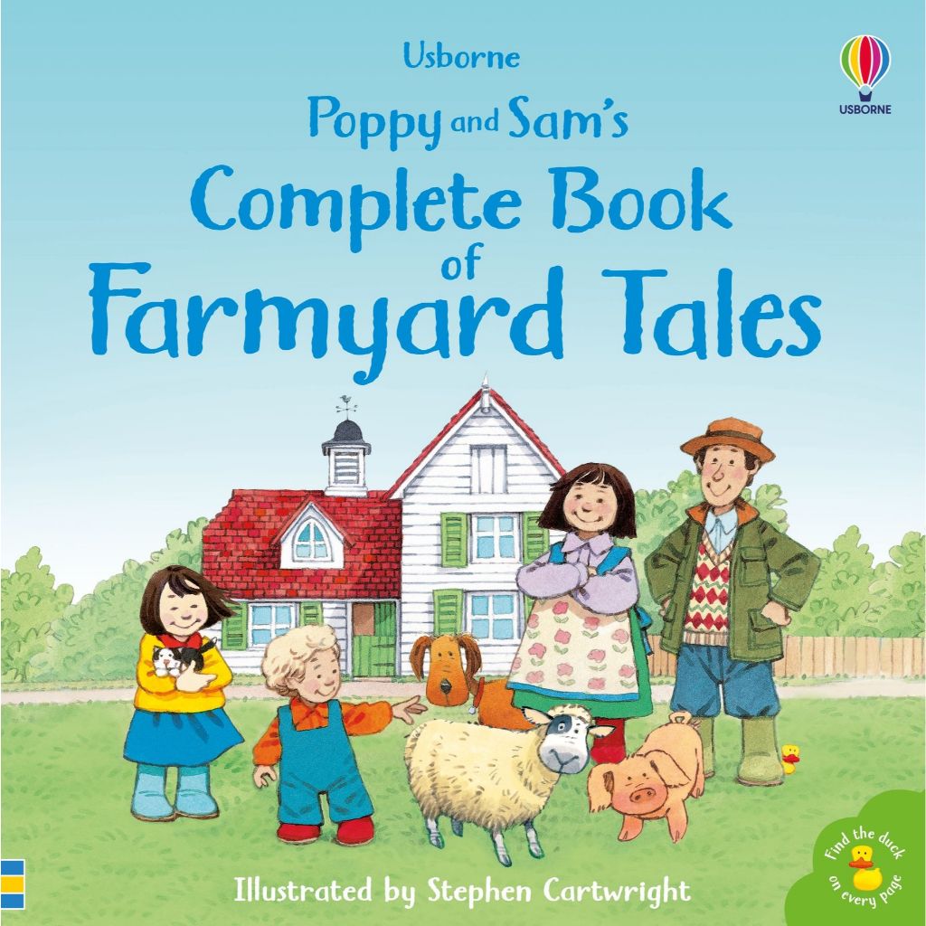 DKTODAY หนังสือ USBORNE POPPY AND SAM'S COMPLETE BOOK OF FARMYARD TALES (AGE 2+)