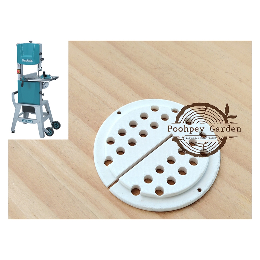 อะไหล่ เครื่องเลื่อยสายพาน makita LB1200F ตัวกันใบหน้าโต๊ะ  งาน 3D printing  (แข็งแรงกว่าเดิม )