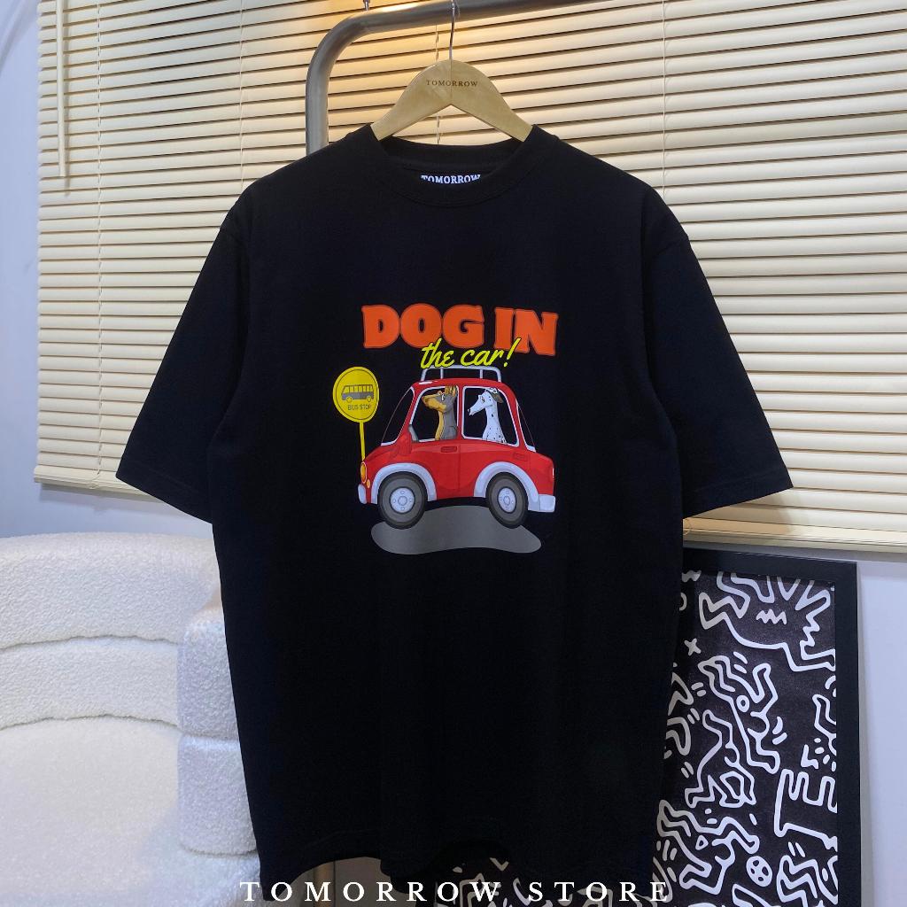 TOMORROW- เสื้อOVERSIZE/C20- Dog in Car