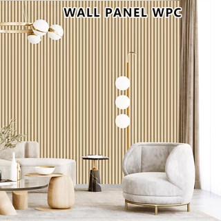 【20PCS】ระแนงไม้เทียมWPC ตกแต่งผนัง ปกป้องผนัง ระแนง ลายไม้ ผนังพื้นหลัง ไม้ระแนง ติดผนัง ไม้ระแนงเทียม ไม้ระแนง