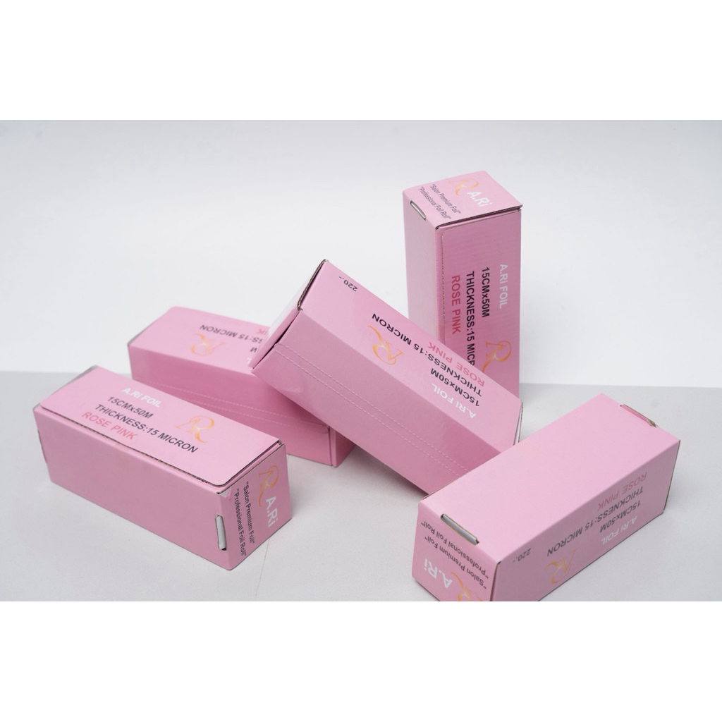 Aeri Foil Rose Pink (ชุดเซ็ท 5กล่อง )