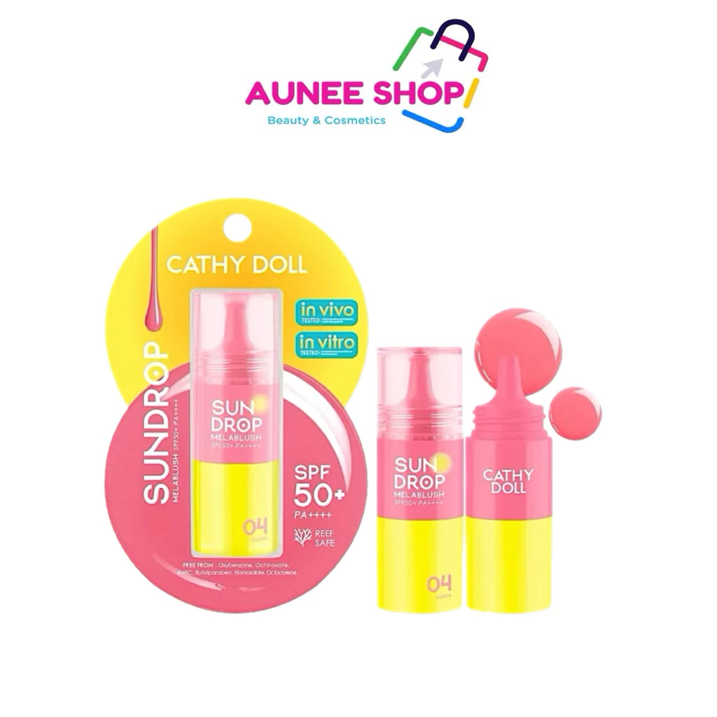 ส่งฟรี/มีไลฟ์ (1ชิ้น)Cathy Doll ซันดรอปเมลาบลัช เอสพีเอฟ50+ พีเอ++++ 6g เคที่ดอลล์