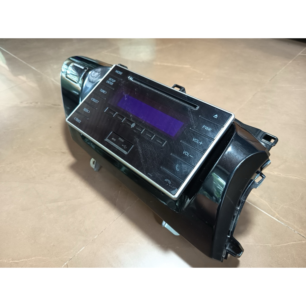 จอวิทยุ แท้ถอดTOYOTA REVO ปี2015-2019