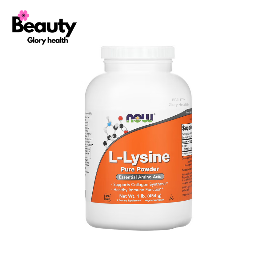 NOW Foods, L-Lysine Pure Powder, 1 lb (454 g)