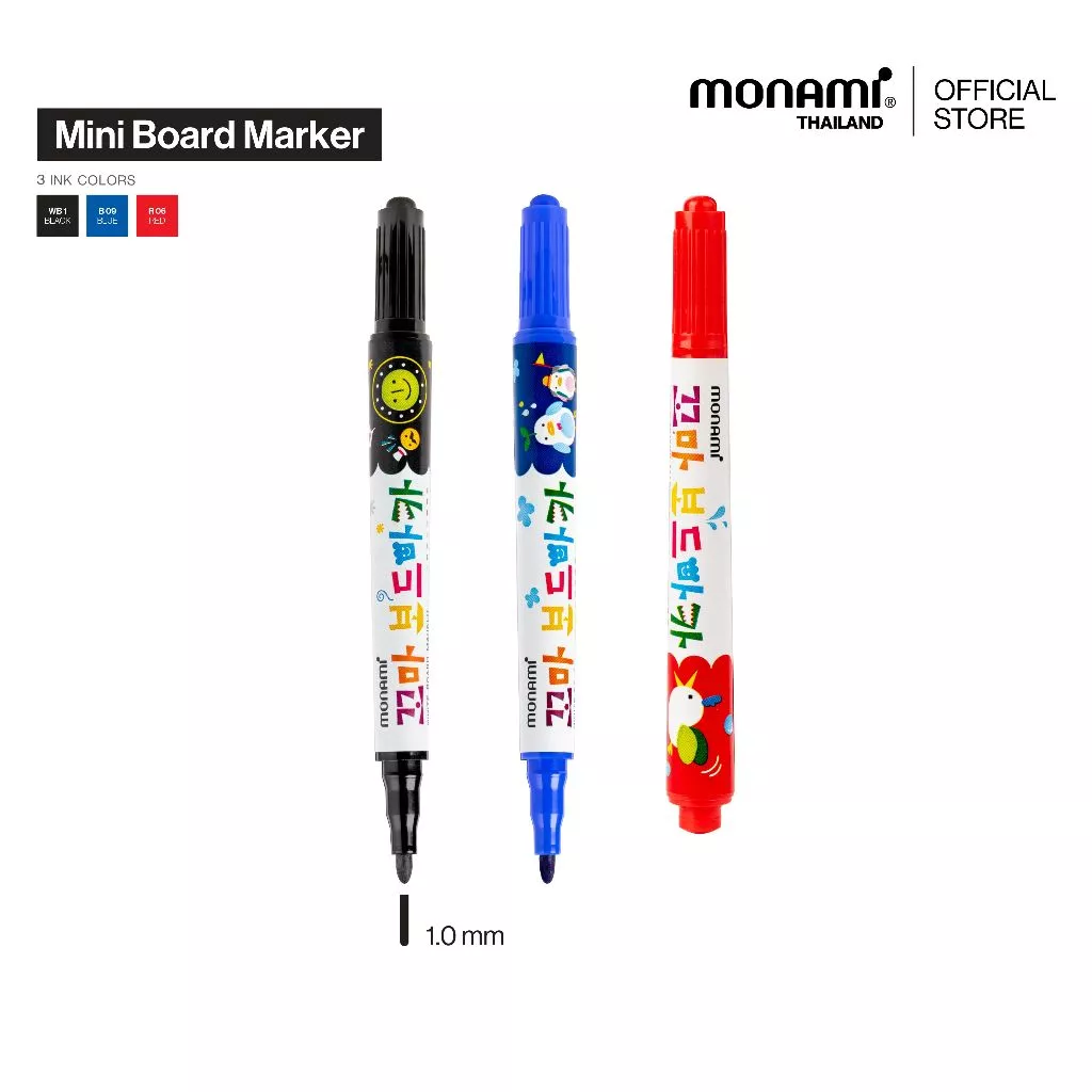 Monami ปากกาไวท์บอร์ด รุ่น มินิ บอร์ด