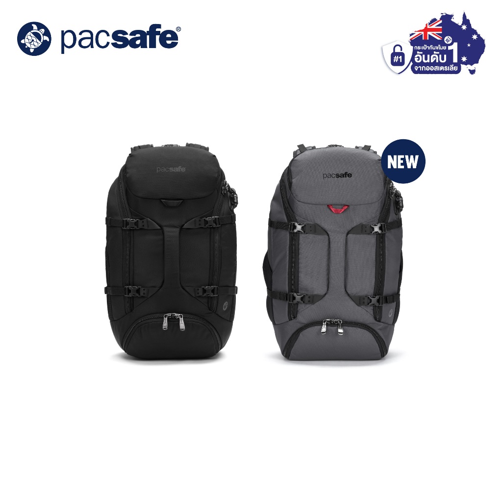 Pacsafe EXP35 TRAVEL BACKPACK (Venturesafe EXP35) กระเป๋าเป้ กระเป๋าสะพายหลัง กระเป๋ากันขโมย