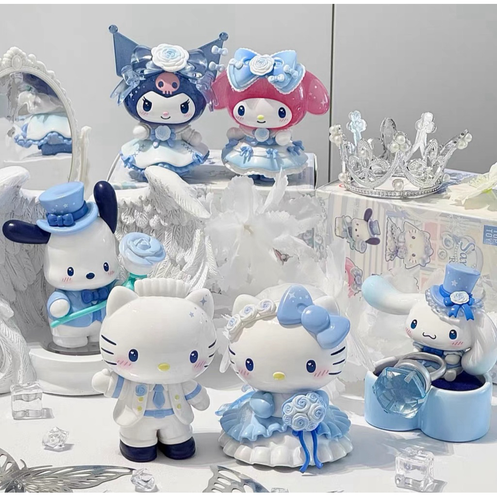 (พร้อมส่ง)[แยกตัว]กล่องสุ่มSanrio Romantic Wedding