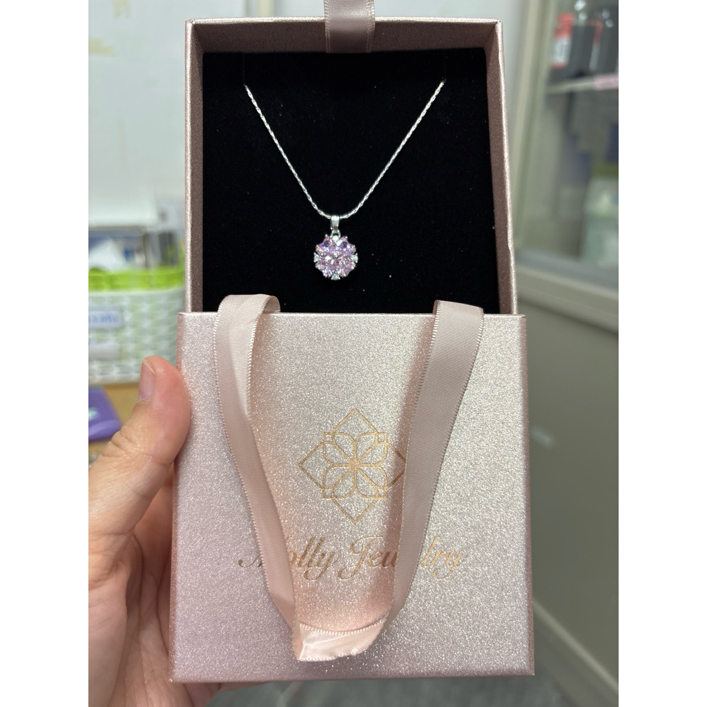 สร้อยคอ แบรนด์ Molly jewelry พร้อมป้ายห้อยสวยมาก💯