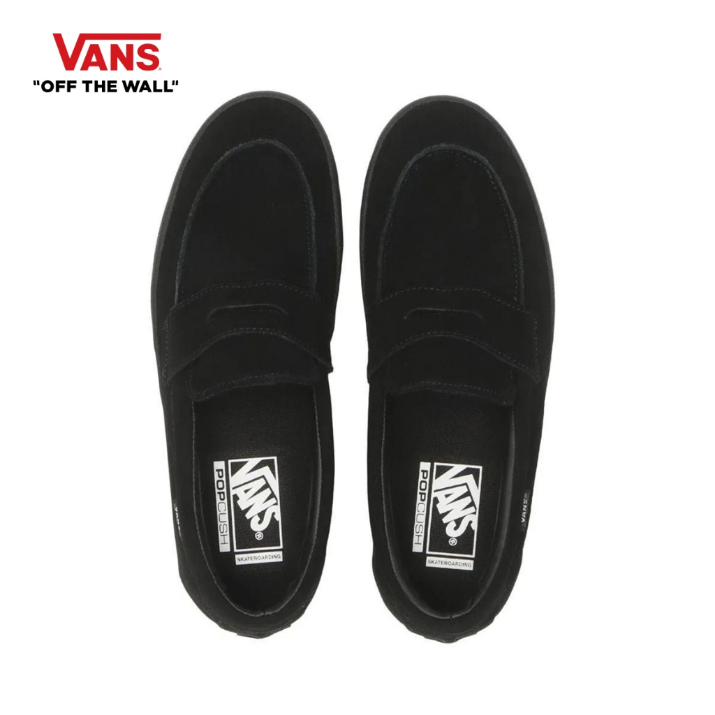 VANS حذاء Skate Loafer شامواه — أسود — صورة 3