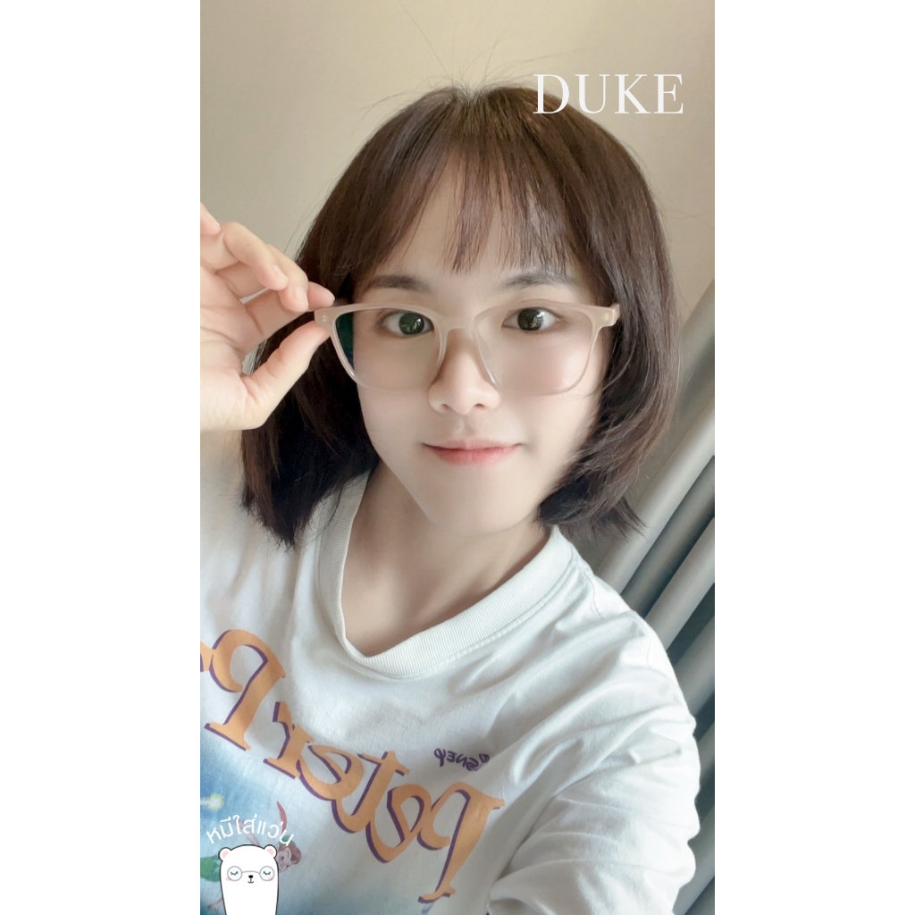 แว่นกรองแสง แว่นสายตาสั้น-ยาว ขาสปริง ออกแดดเปลี่ยนสี กันแสงคอม บลูบล็อคออโต้ ตัดแว่น รุ่น Duke - รูปที่ 7