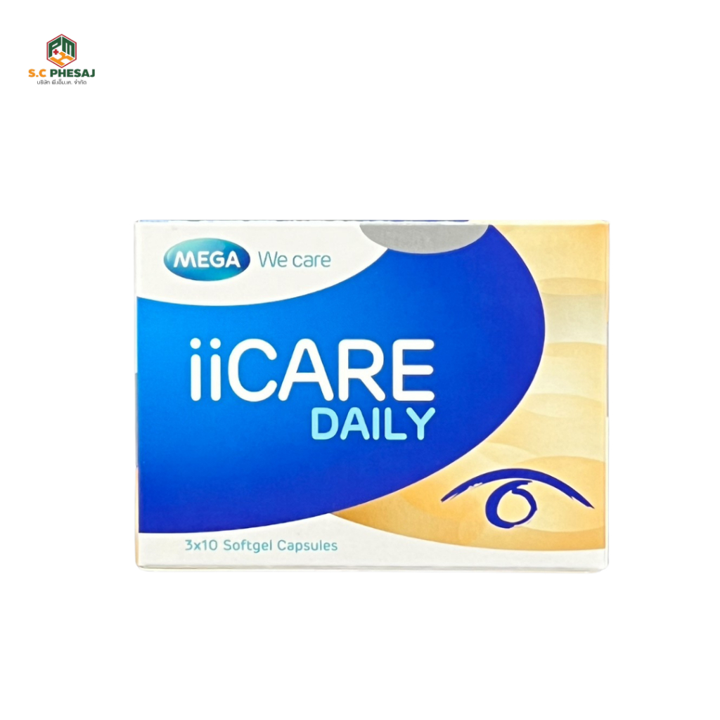 MEGA IICARE DAILY กล่อง 30 Softgel Capsules