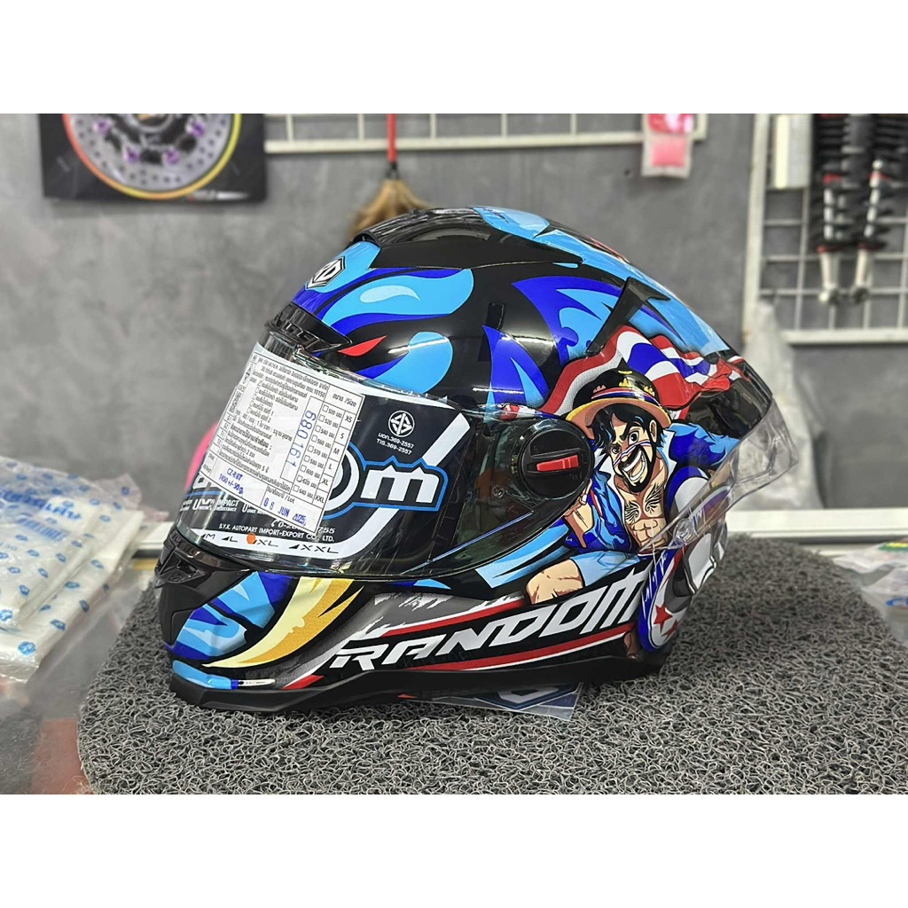 หมวกกันน๊อคRD Random ไซส์XL แถมฟรีหน้าหมวก✅