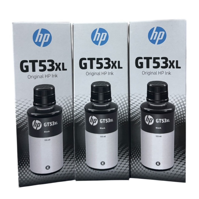 HPGT-53 XL Black Ink Bottle 135-ml (1VV21AA) หมึกเติมสีดำ ของแท้เเน่นอน