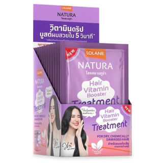 #Lolane treatment natura 25ml แบบซอง โลแลน ทรีทเม้นหมักผม แบบซอง