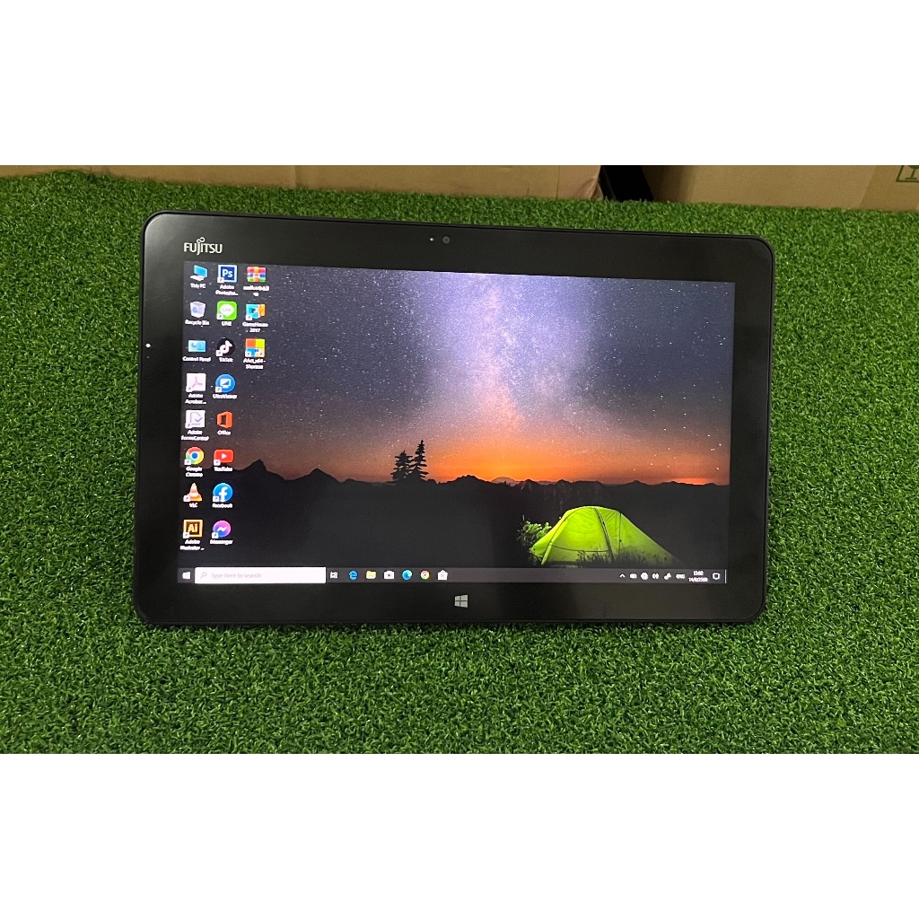 โน๊ตบุ๊ค แท๊บเล็ต 2 ni 1 Fujitsu odel R727 lntel m (R) Core i5 -7300 UCPU 2.60 ghz 2.70 ghzwindows10