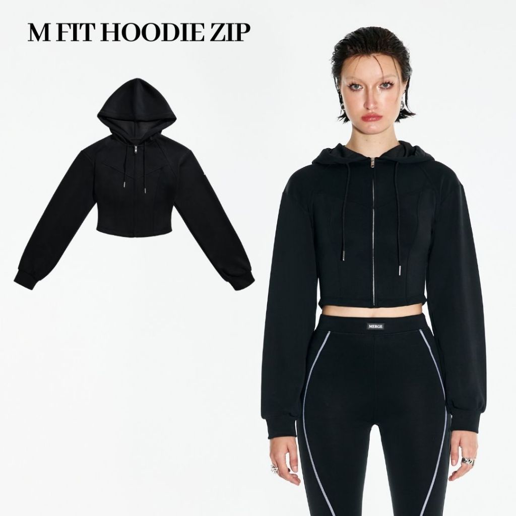 Merge Official - M Fit Hoodie Zip (พร้อมส่ง)