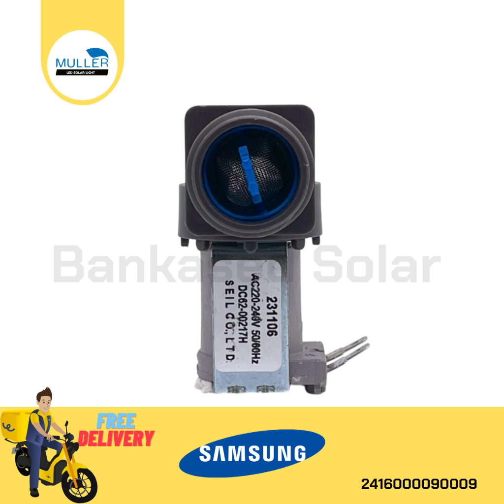 วาล์วน้ำเข้าเครื่องซักผ้า Samsung 1 ทางจุกส้ม แท้ อะไหล่เครื่องซักผ้า/2416000090009 - รูปที่ 3