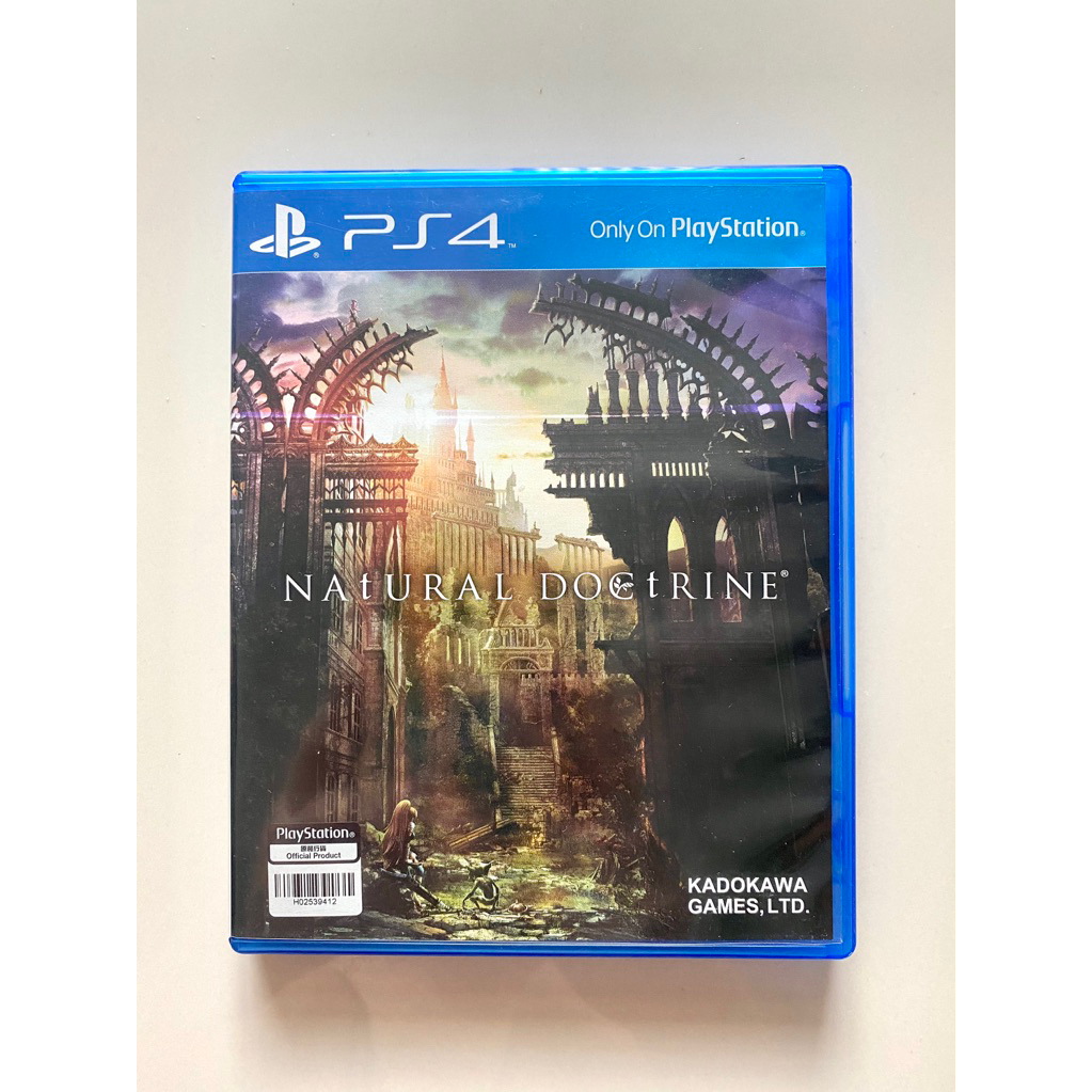 แผ่นเกมส์ Ps4  PlayStation 4 Natural Doetrine แผ่นเกมส์ สภาพใหม่เอี่ยม ของแท้ แผ่นสวยใส เล่นกับ Ps5 
