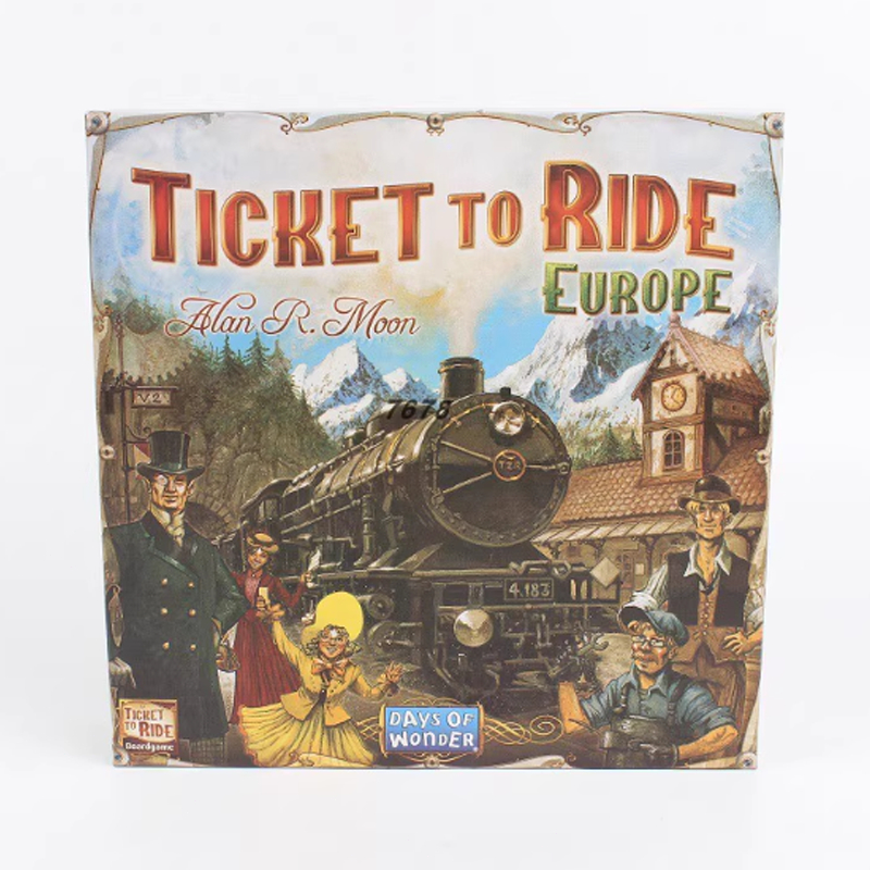 Ticket To Ride  Europe Board Game For Family Party Game