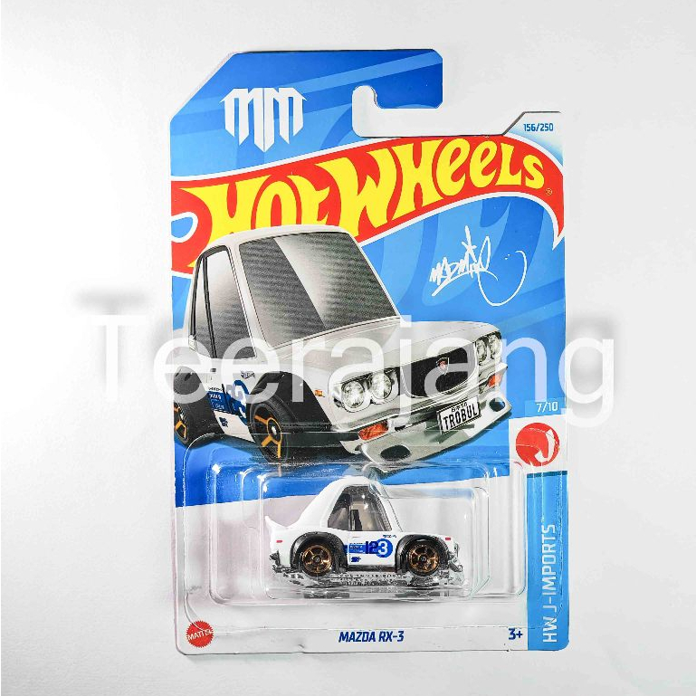Hotwheels Mazda RX3 (White N3)