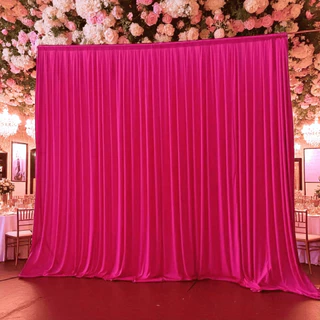 Backdrop ผ้าม่านฉากหลัง 4 ผืน ผ้าฉากหลังไฮเกรดจัดงาน งานแต่ง งานบวช งานพิธีสำคัญ ม่านฉากพร้อมติดตั้ง