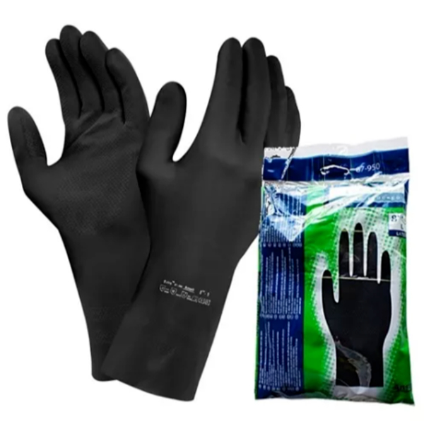 ถุงมือยางดำ Ansell รุ่น EXTRA 75