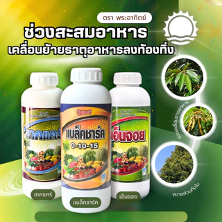 🌿 ชุดสะสมอาหารทำดอก สูตรเกษตรเปิดใจ อาหารแน่น เคลื่อนย้ายไปท้องกิ่งดี อาหารแน่น คุณภาพสูง ต้นไม่มีโทรม