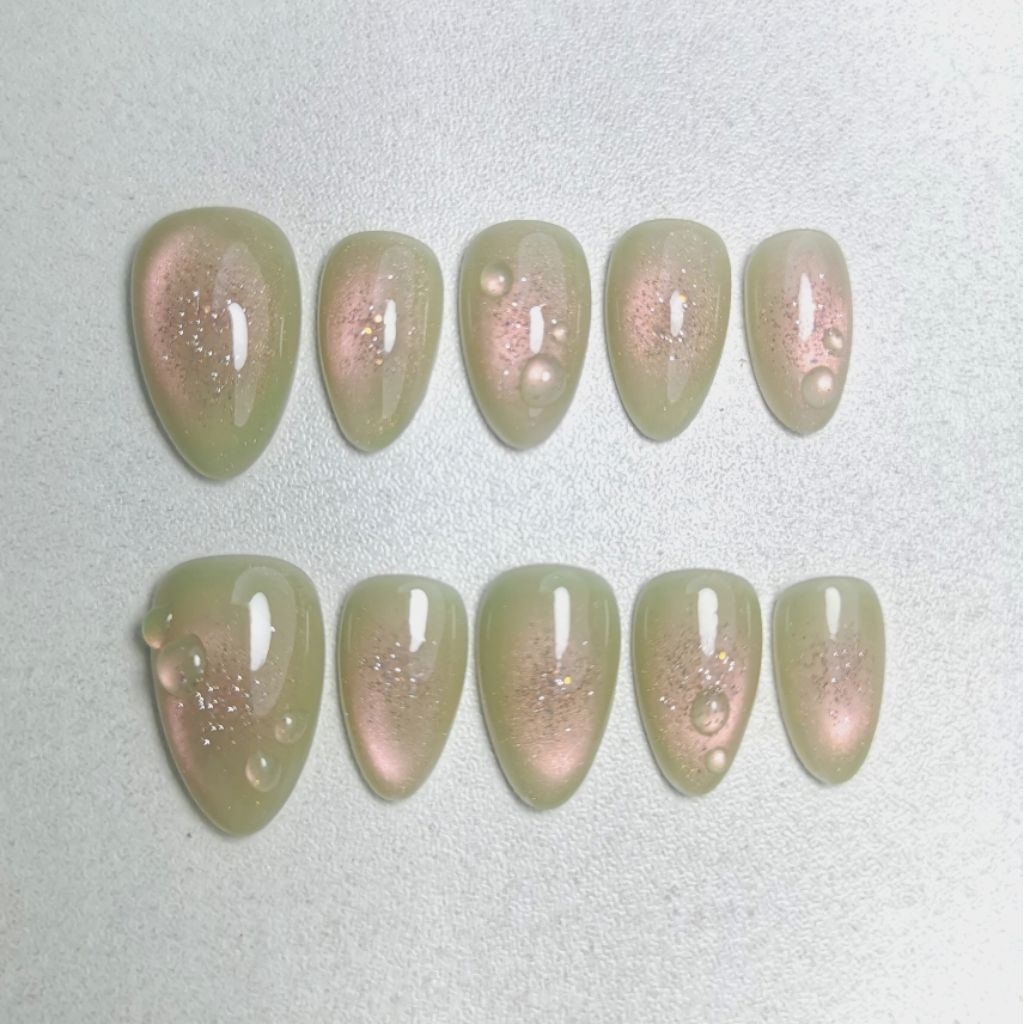 guava | press​ on​ nails🍡 เล็บผลไม้ฝรั่ง
