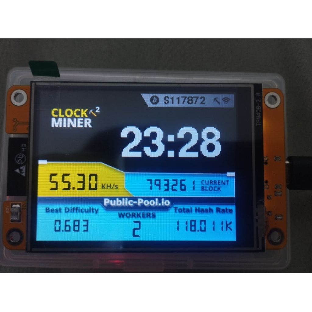 NERD MINER bitcoin solo