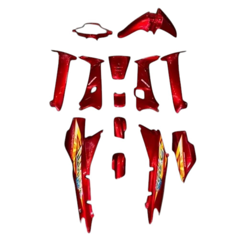 ชุดสีWave100 ตัวเก่า สีแดงแก้ว ชุดสีเวฟ100รุ่นแรก ชุดสีเวฟ 100 ตัวเก่า ดิสเบรค ชุดสีเวฟ 100 เก่า ชุดสีเวฟ100 เฟรมเวฟ 100