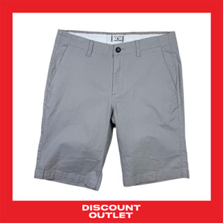 Discount Outlet กางเกงขาสั้นชาย สีพื้น 4กระเป๋า ผ้าคอตต้อน 1…