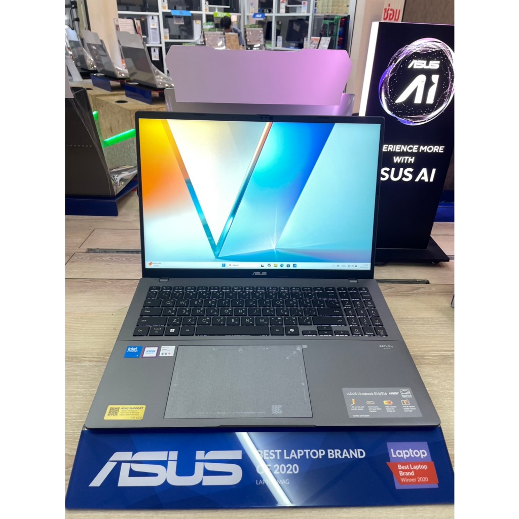 โน๊ตบุ๊ค Asus Vivobook S16 S3607VA-RP575WA Gray