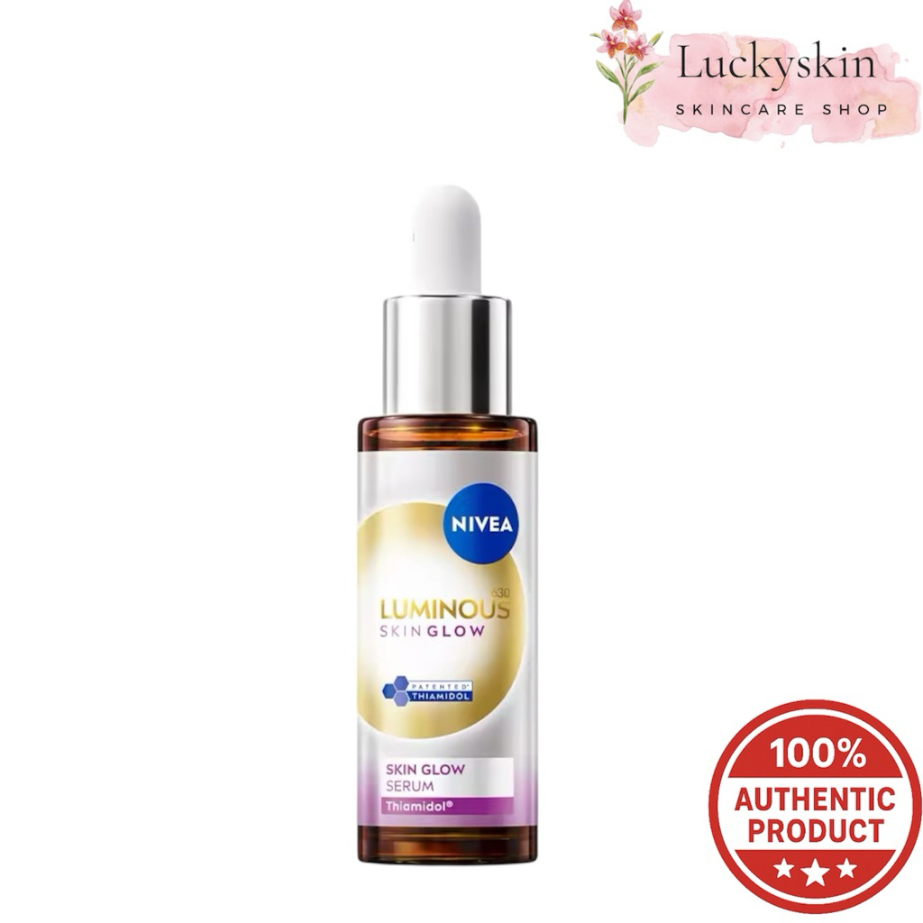 Code VDO พร้อมส่ง NIVEA LUMINOUS630 SKIN GLOW SERUM 30 ML EXP 03/2028