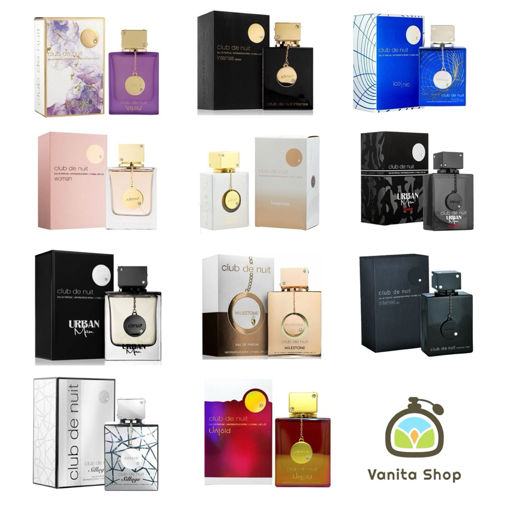 น้ำหอม แท้ Armaf Club De Nuit Man  Eau De Parfum 105 ml กล่องซีล