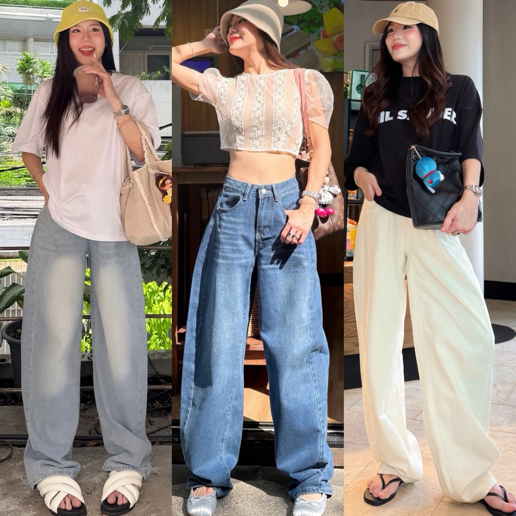 BALLOON JEANS(10วันจัดส่ง)