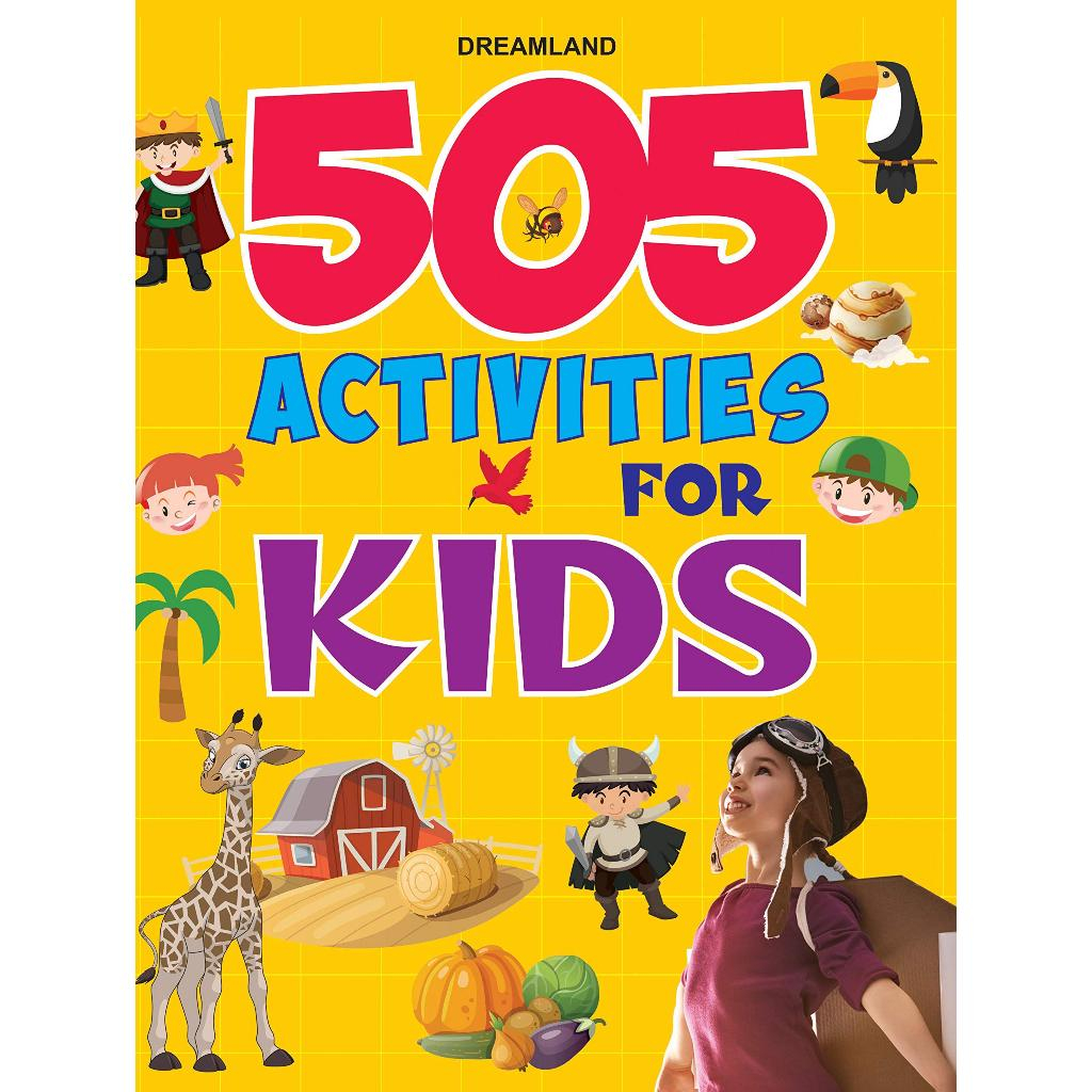 (Age4-10) 505Activities for Kids หนังสือกิจกรรมเสริมพัฒนาการสำหรับเด็ก
