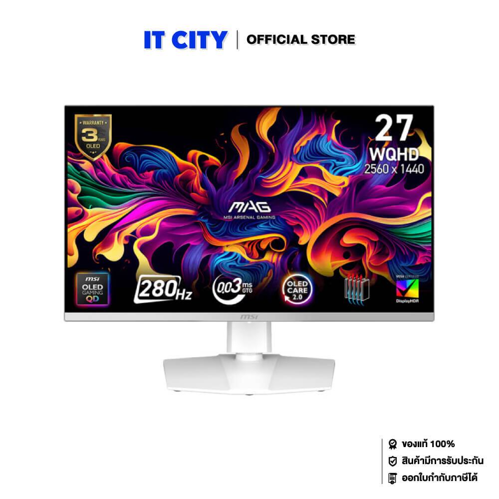 MSI Gaming Monitor MAG 272QPW QD-OLED X28 - 27"/QD-OLED/WQHD/280Hz/0.03ms/USB Type C 15w/3Y*3 MNL-00