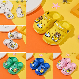 รองเท้ารัดส้นเด็กน่ารัก รองเท้าเด็ก รองเท้าแตะรัดส้นเด็ก น่า…