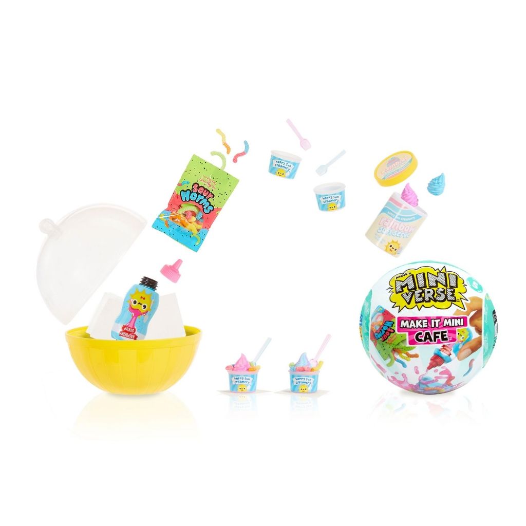 ของแท้ Miniverse - Mini Food Cafe S5 คาเฟ่ ของจิ๋ว DIY รหัส LLM546801