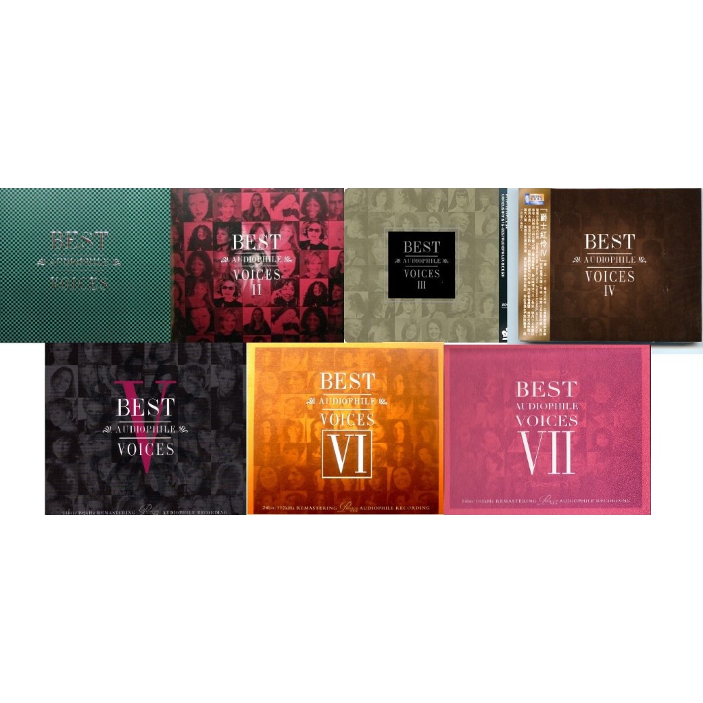 [USB] Best Audiophile Voices Collection (Vol. 1-7)