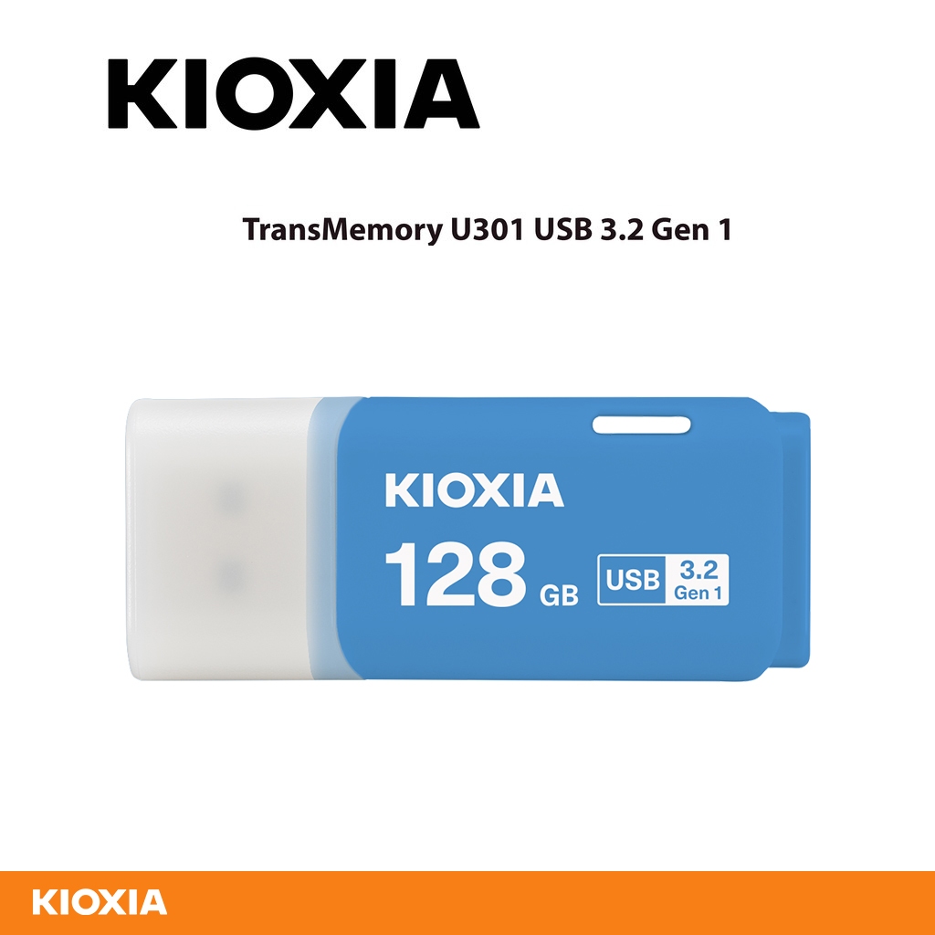 Kioxia Transmemory U301 Light Blue Usb3.2 Gen 1 Flash Drive