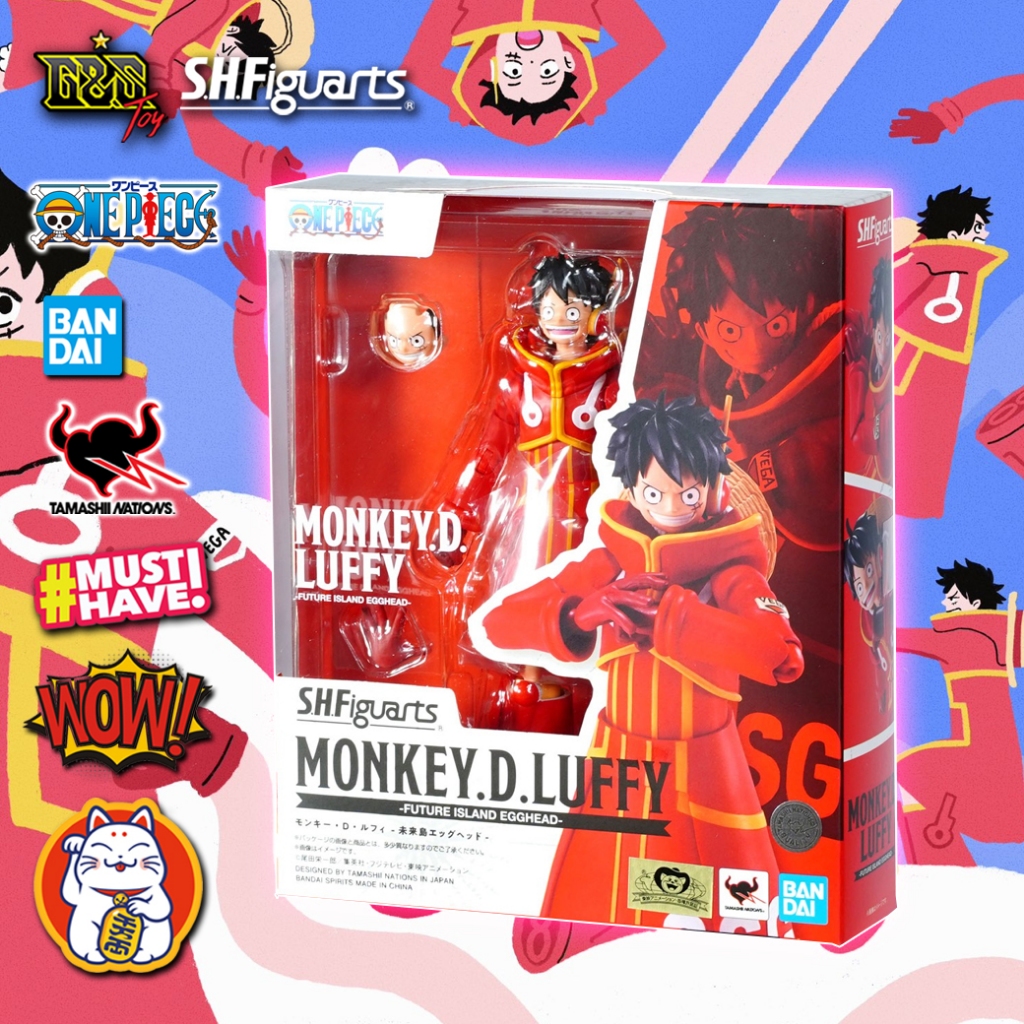 S.H.Figuarts Luffy Egghead Island  จาก One Piece วันพีซ