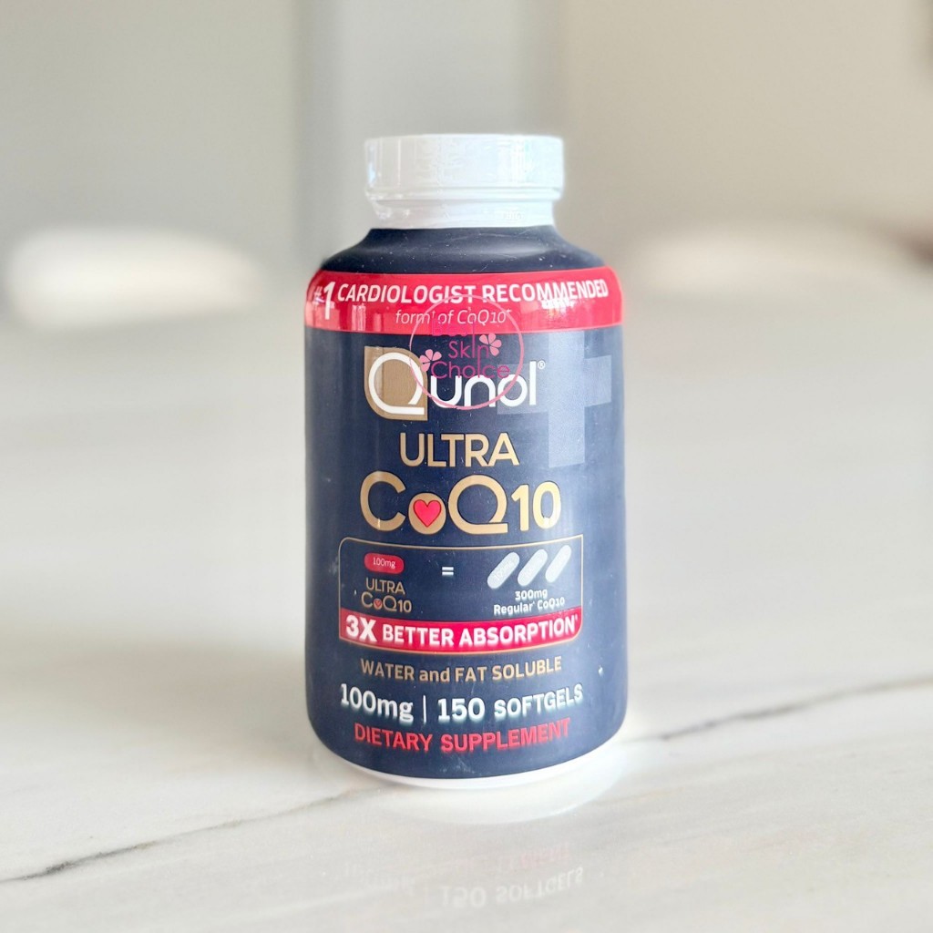 QUNOL ULTRA Coq10 100mg 150 Softgels  รับประทาน CoQ10 ช่วงเช้า หรือ กลางวัน