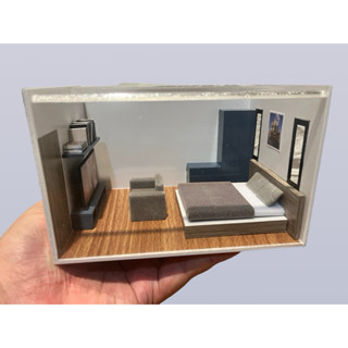 โมเดลห้องนอนขนาดจำลอง1:33