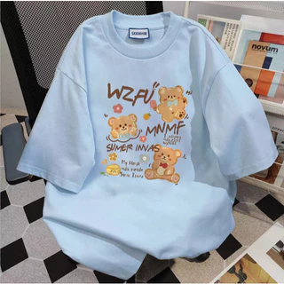เสื้อยืดโอเว่อร์ไซร์พรีเมียม ผ้าคอตตอนแท้ CM165 สีไม่ตกเนื้อผ้าดี ตัดเย็บดีไม่ใช่ผ้ามันลื่นไม่ใช่ผ้ามันลื่น