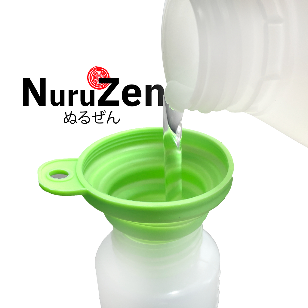 Nuruzen Funnel กรวยยาง พับได้ กรอกเจลหล่อลื่น สีเขียวมัทฉะ🍃🍵