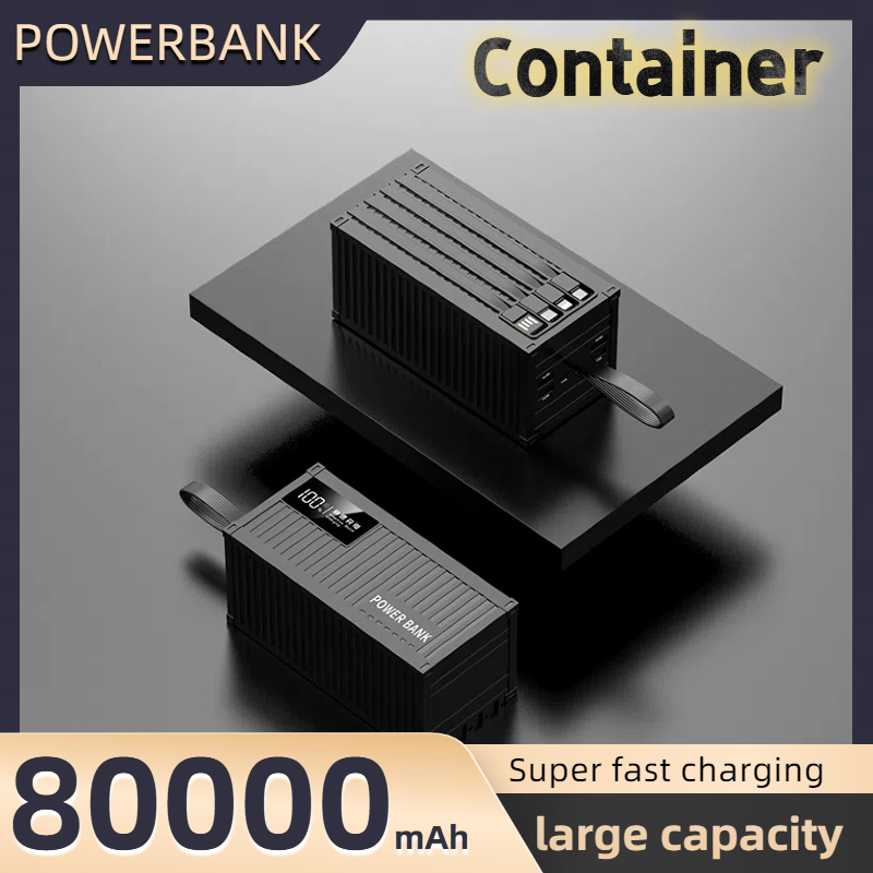PowerBank COD PD22.5W powerbank 50000mAh/80000mAh พาวเวอร์แบงค์ fast charge แบตสำรอง ใช้ได้กับทุกรุ่นทุกยี่ห้อ ประกัน1ปี