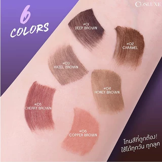 ถูก/แท้/มีไลฟ์ มาสคาร่าคิ้ว Cosluxe Brow Again Mascara Tint ปัดคิ้ว เขียนคิ้ว เนื้อทิ้น นุ่มลื่น คิ้วสวย ติดทน กันน้ำ