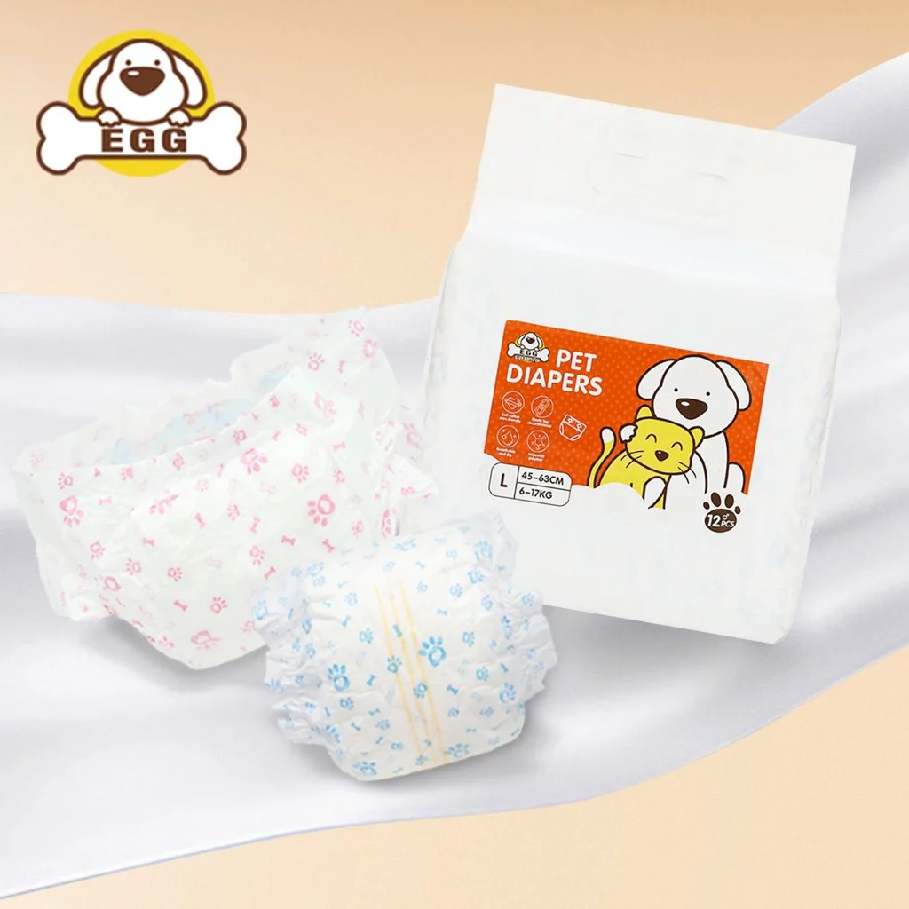 EGG ผ้าอ้อมสุนัข/แมว ดูดซับเร็ว XXS-XL Dog Diaper thumbnail 3